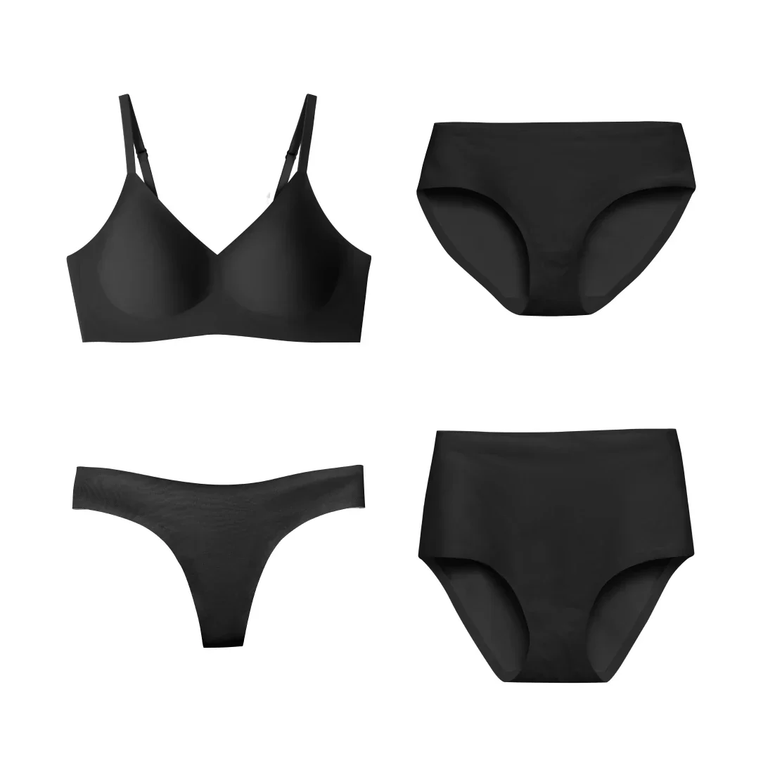 Black Complete Relief Bra Essentials Set - Image 6