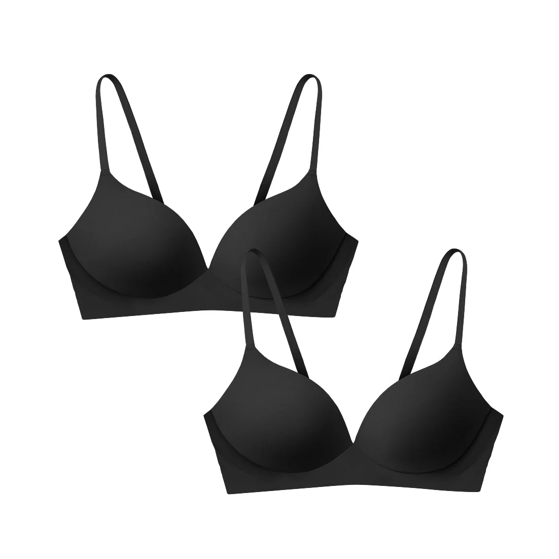 Black Pain Free T-Shirt Bra Bundle - Image 5