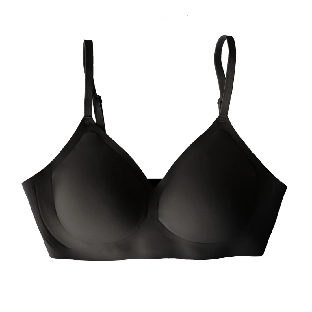 Black Relief Bra - Image 6