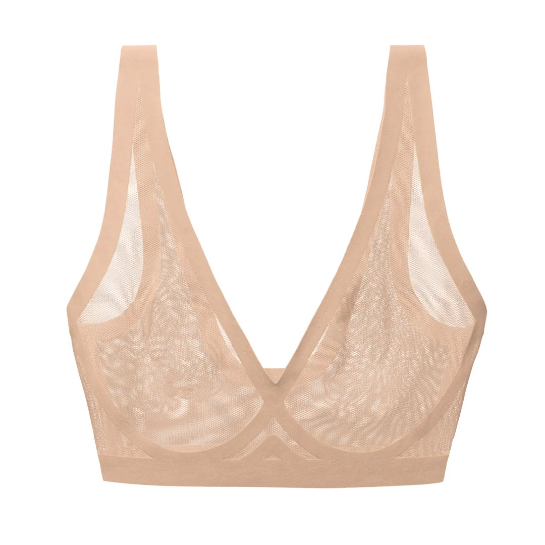 Champagne Mesh Bralette - Image 6