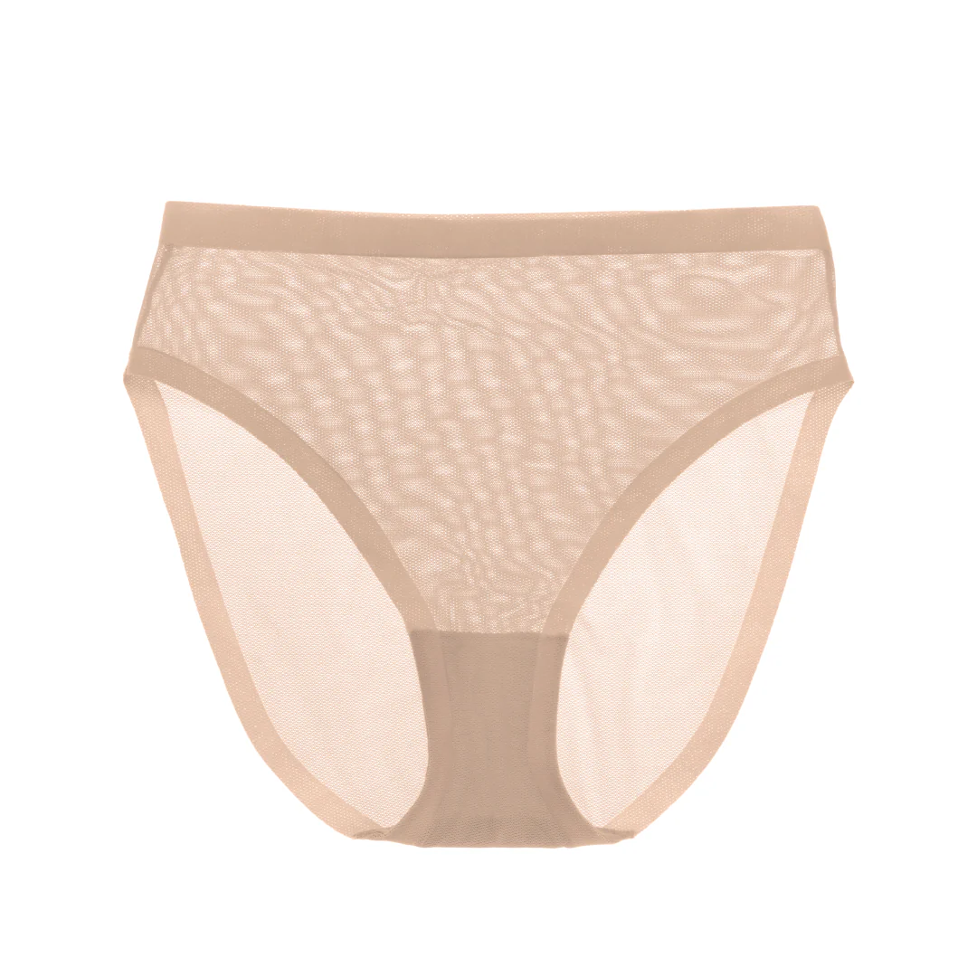 Champagne Mesh High Cut Highwaisted - Image 4