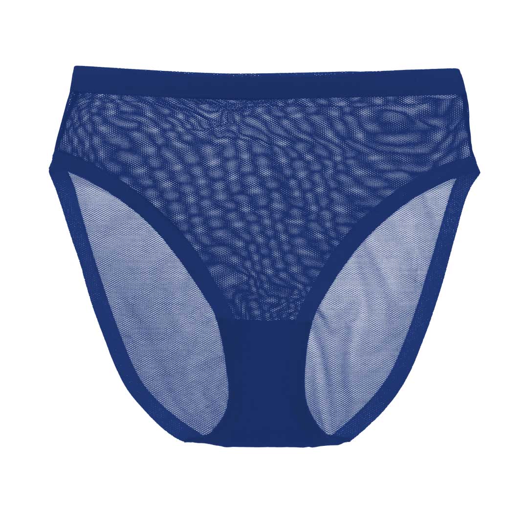 Deep Ocean Mesh High Cut High Waisted - Image 4