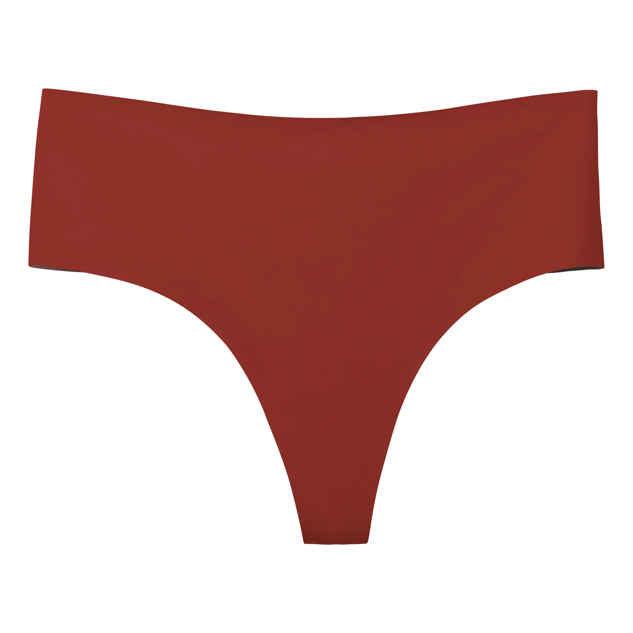 Fired Brick High Waisted Thong - Image 4