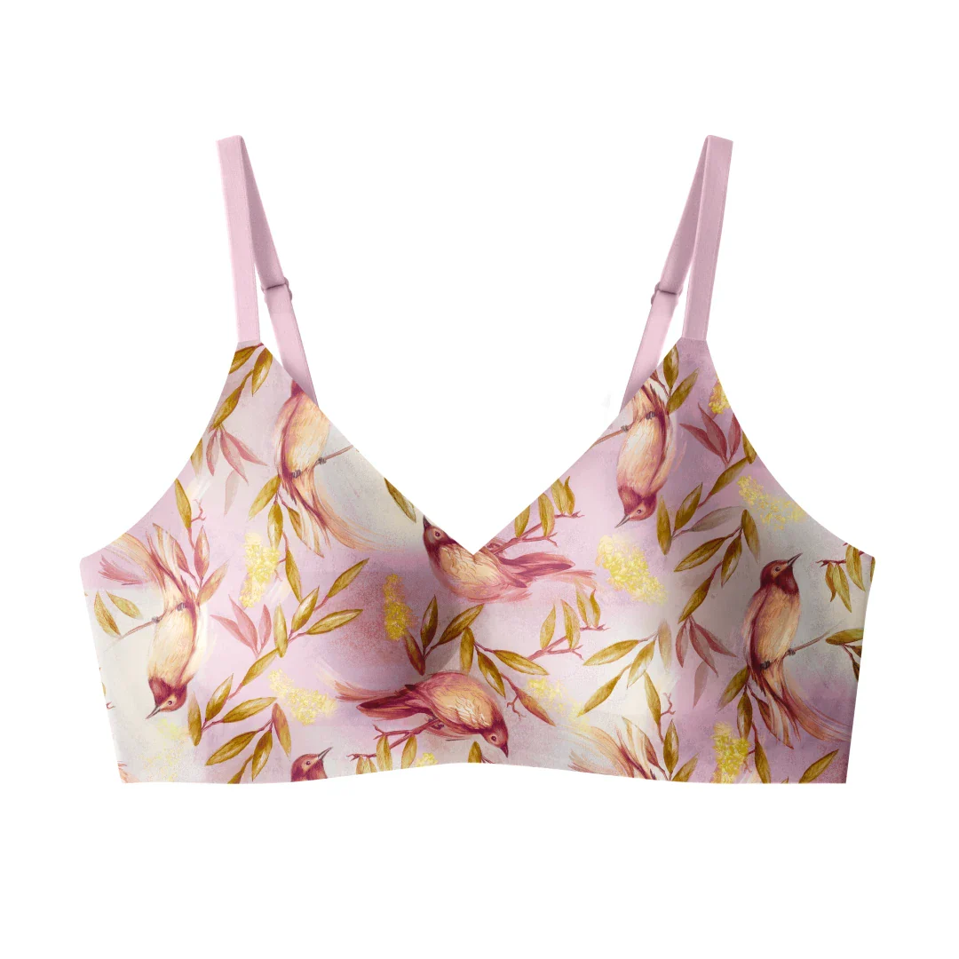 Floret Relief Bra - Image 6