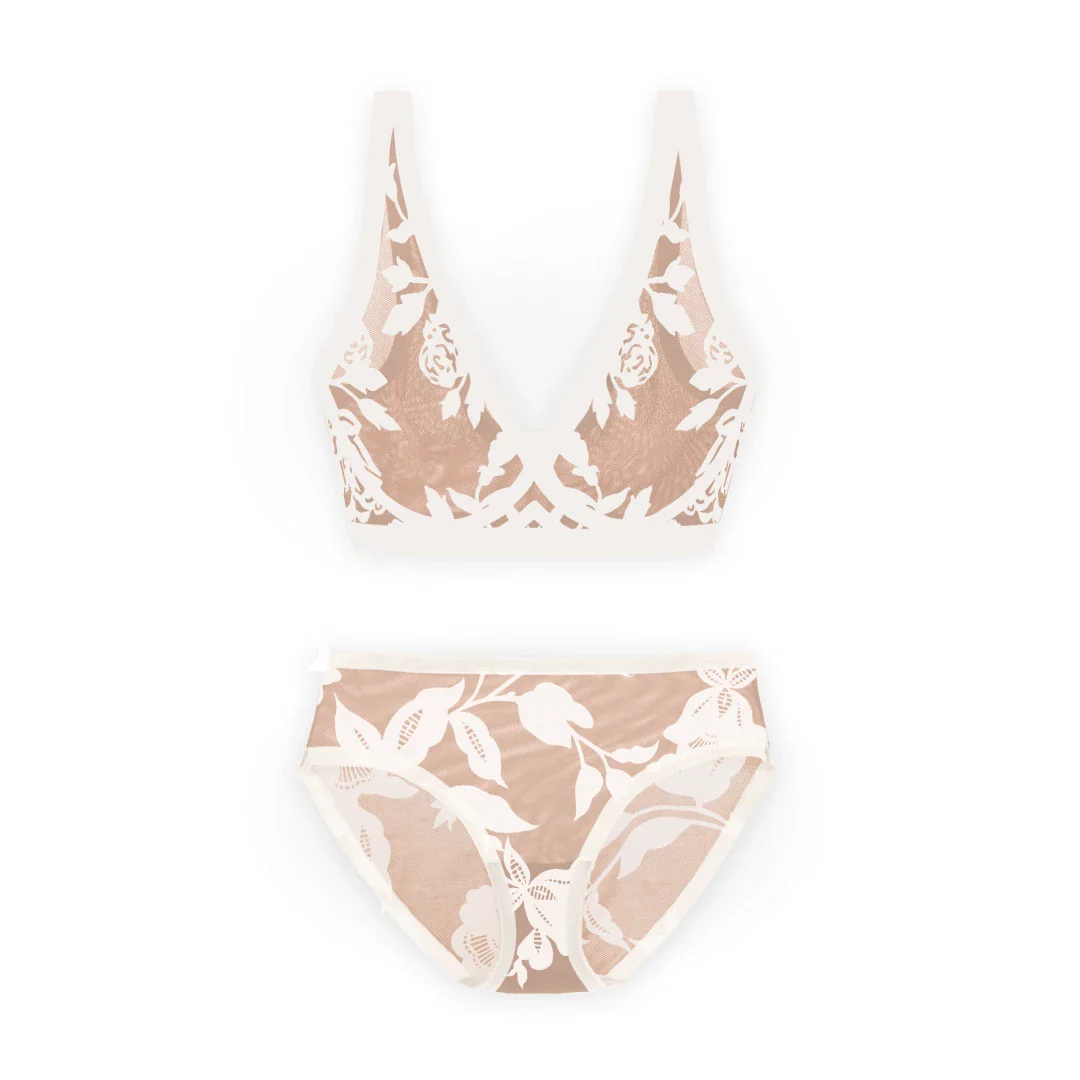 Madam Lux Sheer Bralette and Brief Set - Image 10