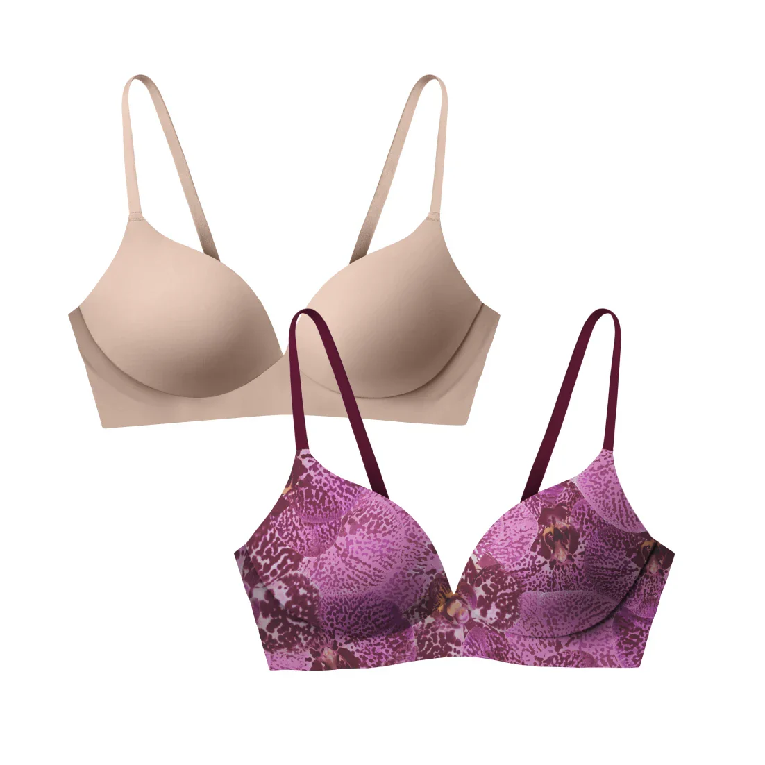 Nude and Orchid Pain Free T-Shirt Bra Bundle - Image 6