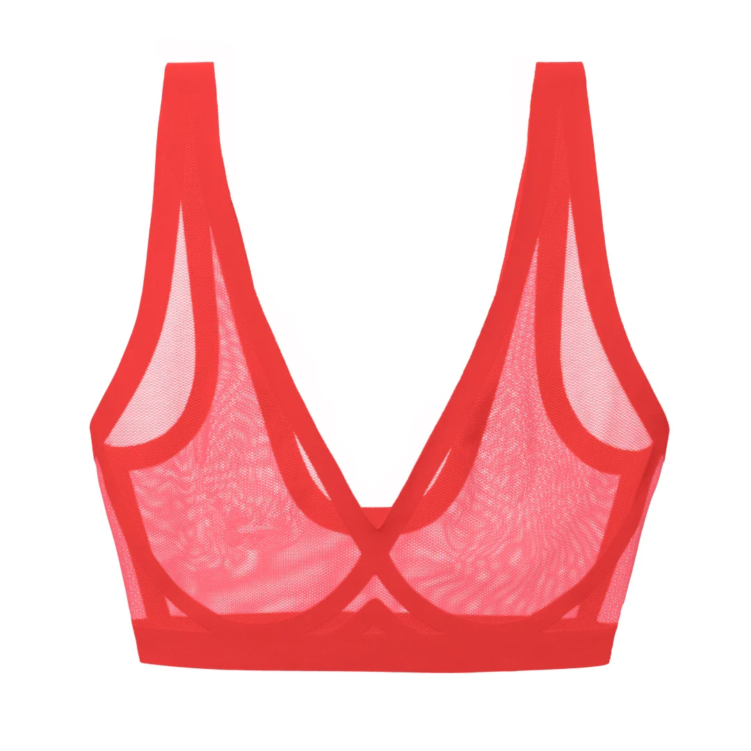 Poppy Sheer Bralette - Image 5